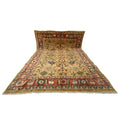 Großer Orientteppich Ocker, 364 × 297 cm (11,9 × 9,7 ft), handgeknüpftes Unikat