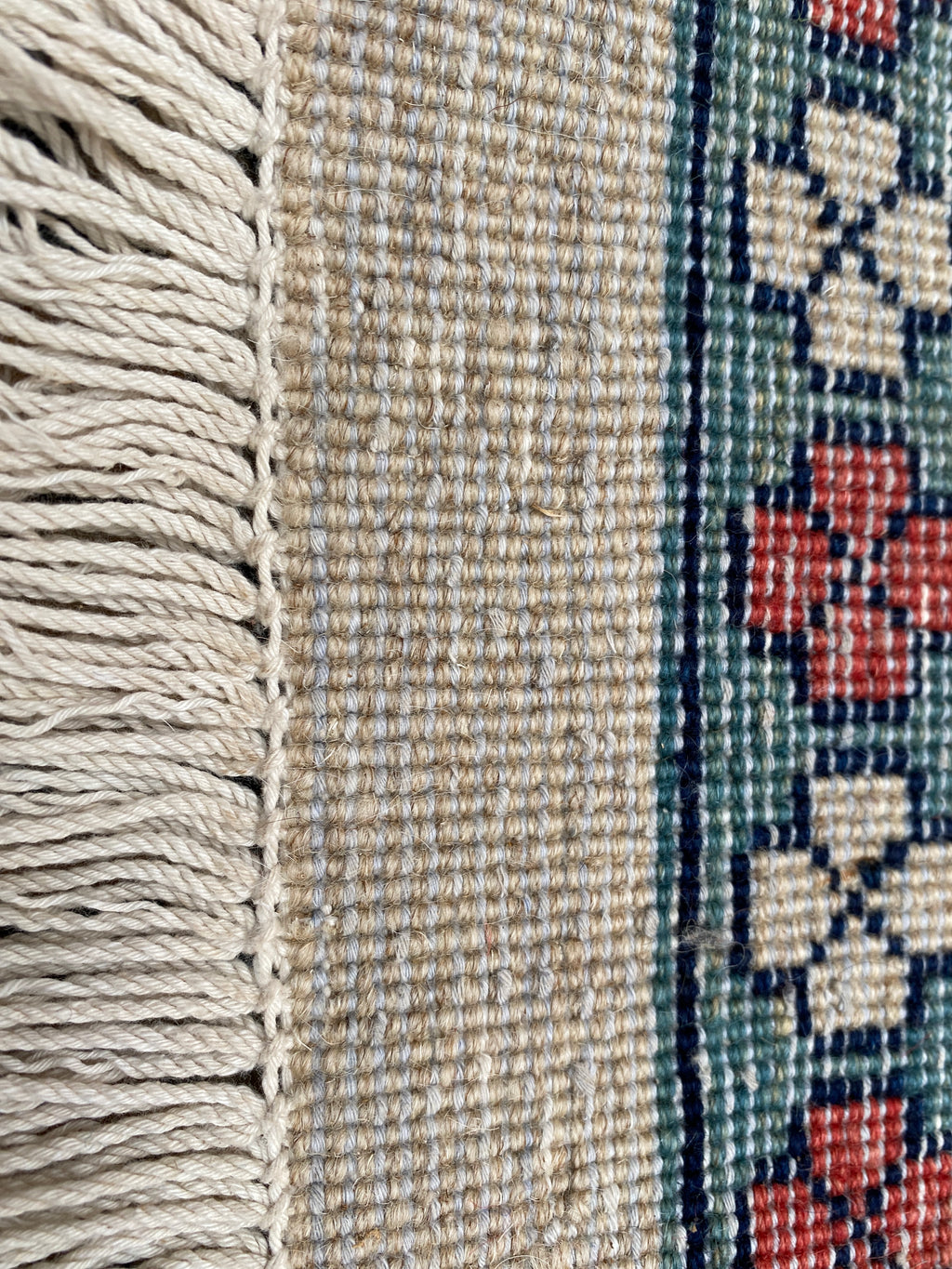 Großer Orientteppich Beige, handgeknüpftes Unikat – Ansicht 19