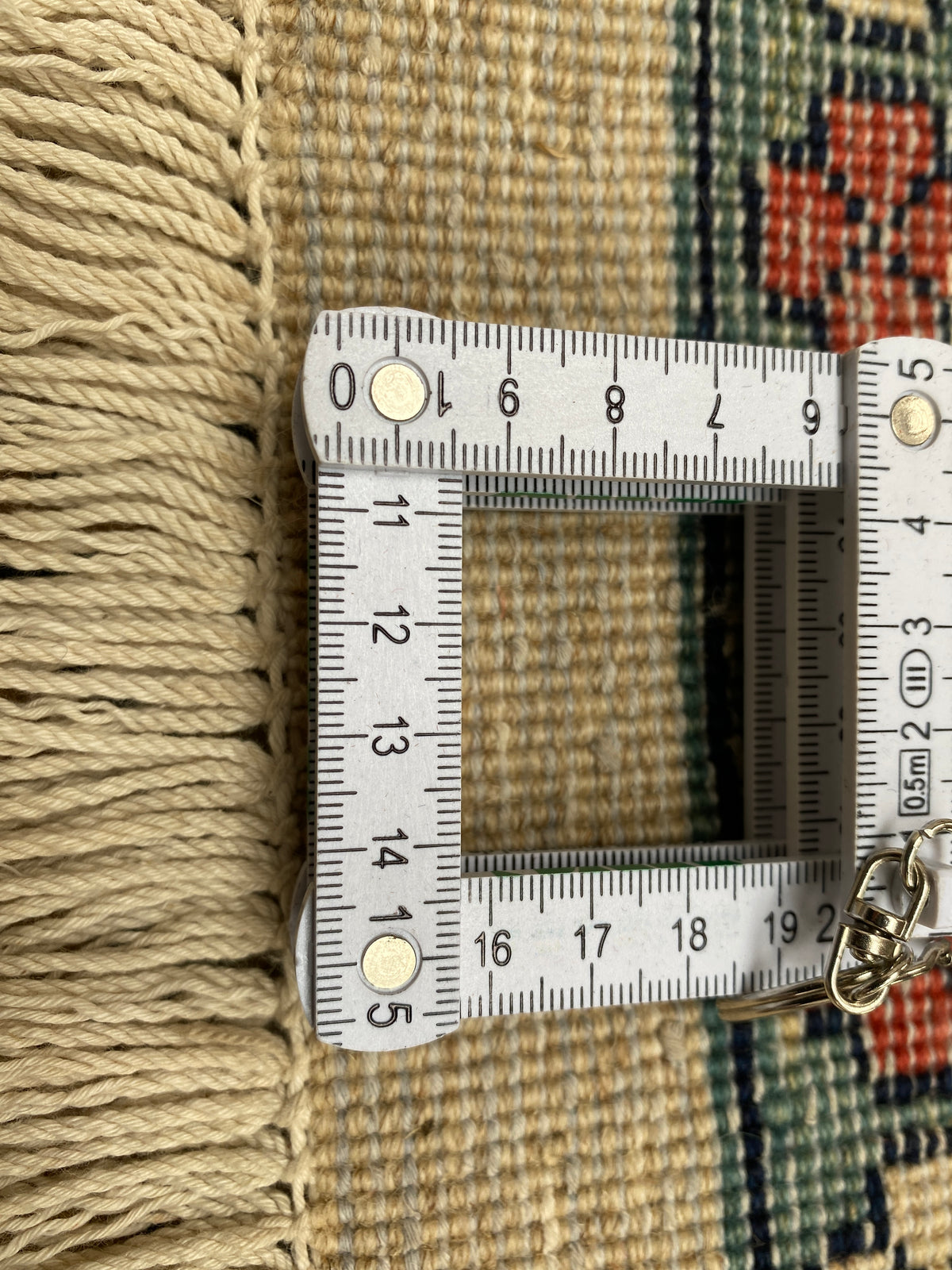 Großer Orientteppich Beige, handgeknüpftes Unikat – Ansicht 20