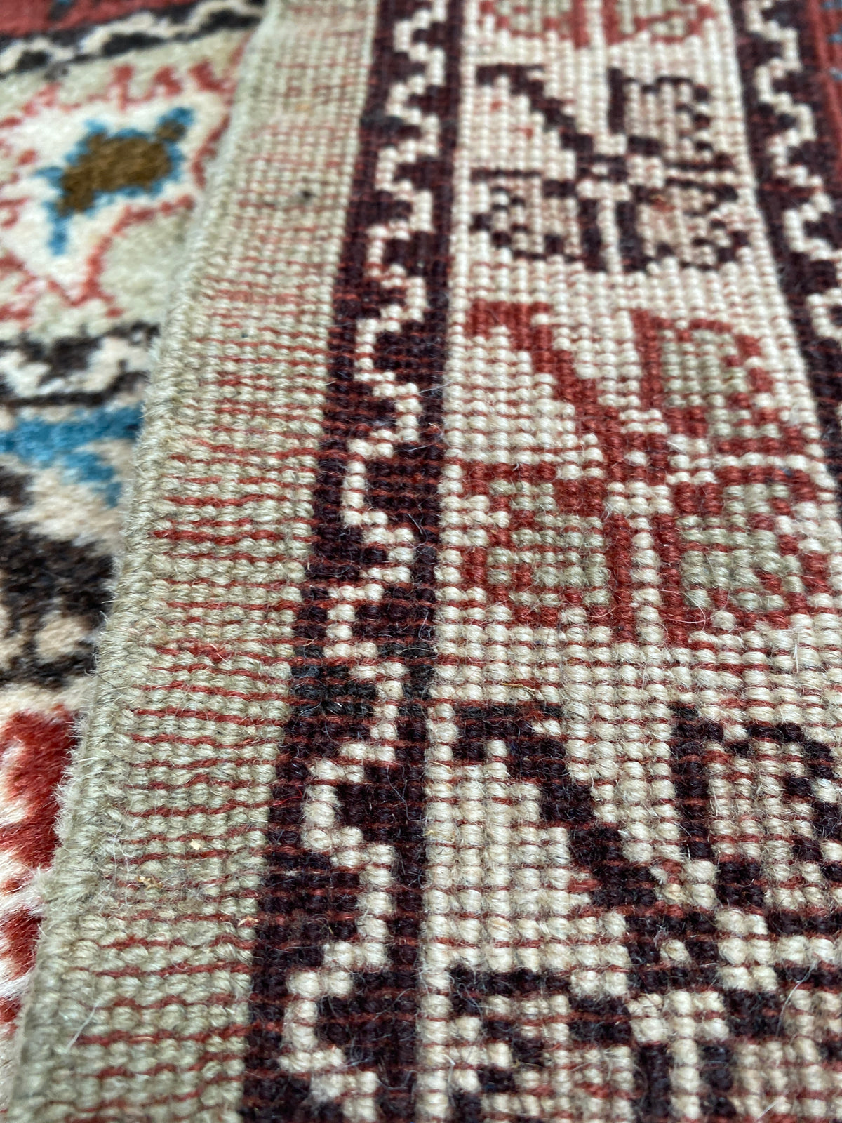 Großer Türkischer Teppich B-Ware Beige, handgeknüpftes Unikat – Ansicht 18