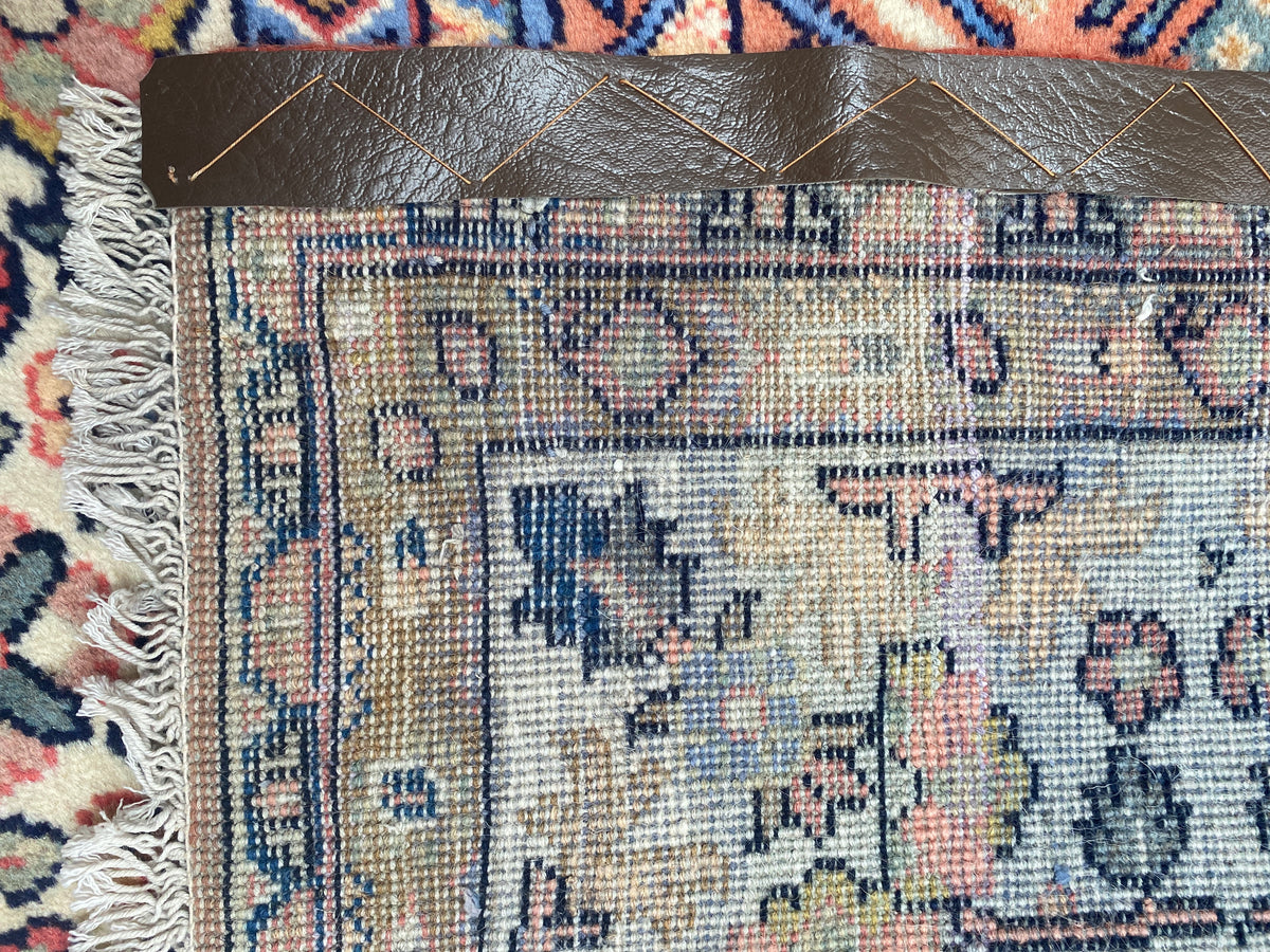 Großer Orientteppich Beige Ornamente, 294 × 208 cm, handgeknüpftes Unikat – Ansicht 14