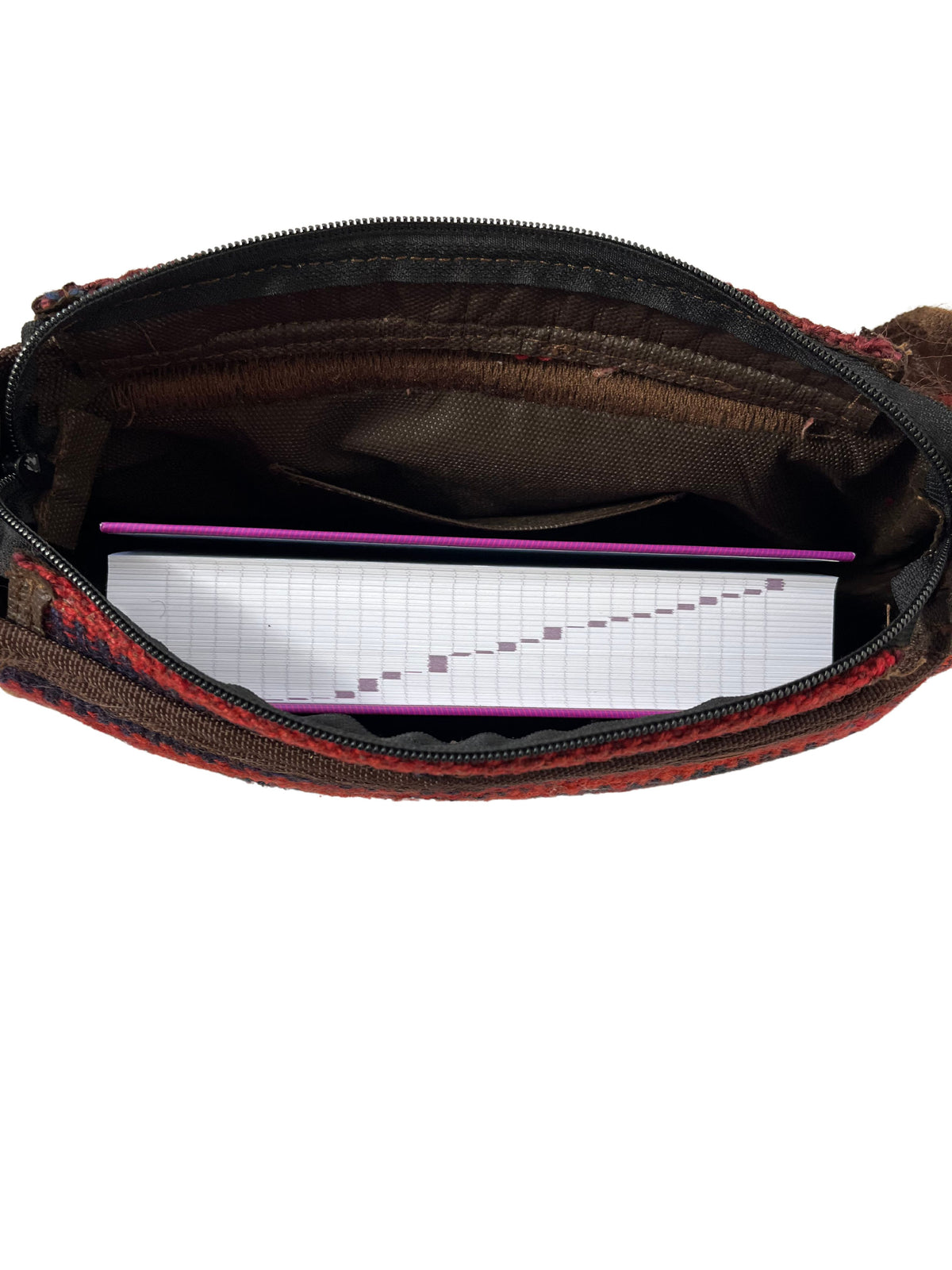 Kelim Tasche Nomad bunt gewebt, handgewebtes Unikat – Ansicht 5