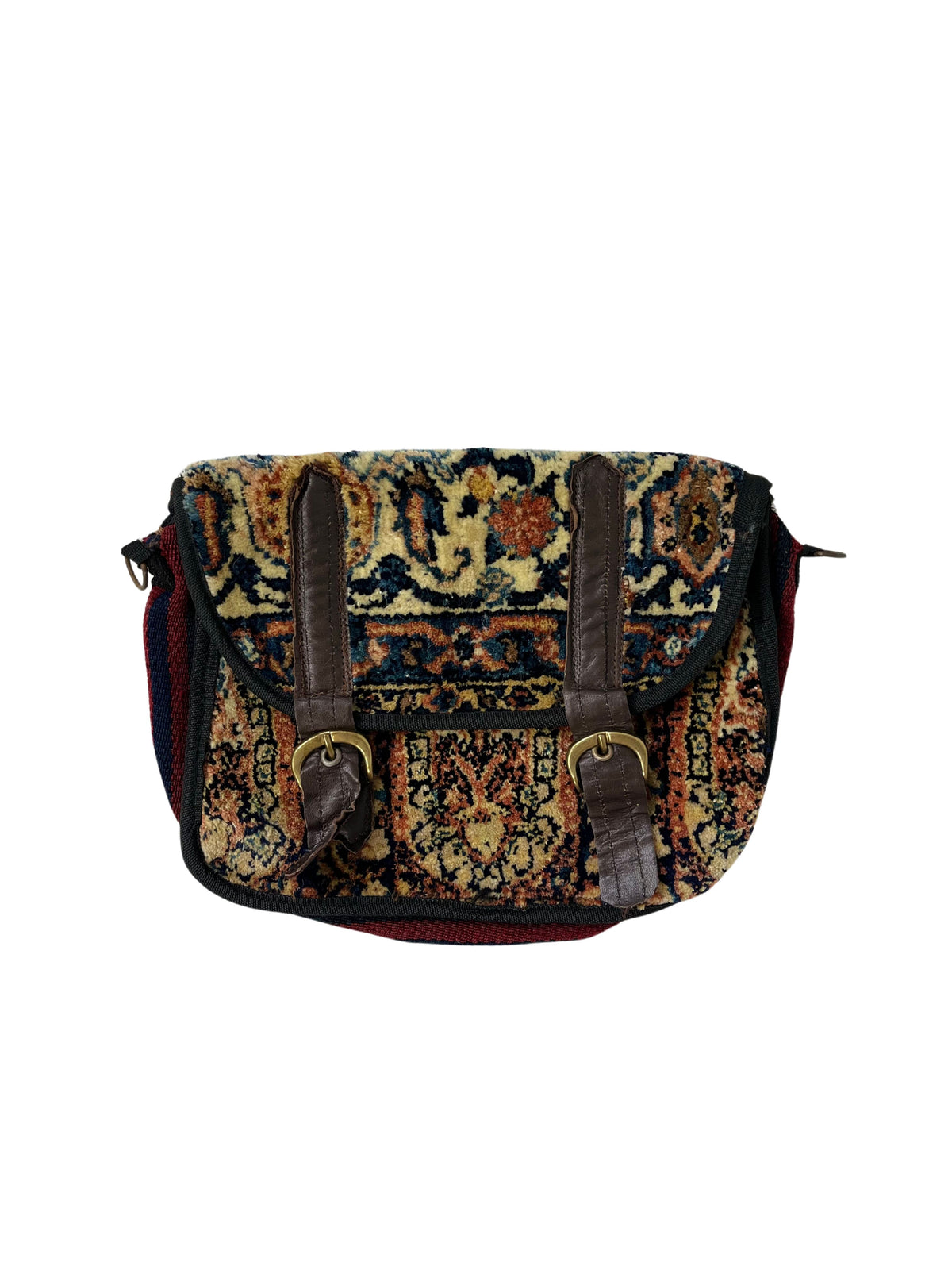 Kelim Tasche Nomad Traditionelles Muster, handgewebtes Unikat – Ansicht 2