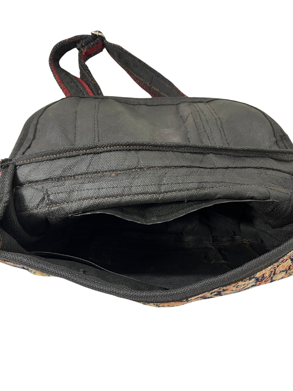 Kelim Tasche Nomad Traditionelles Muster, handgewebtes Unikat – Ansicht 4