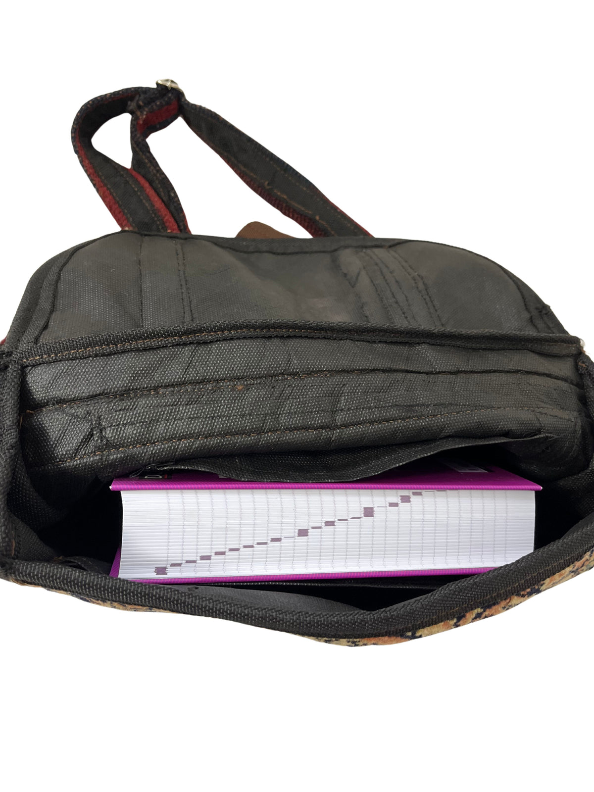 Kelim Tasche Nomad Traditionelles Muster, handgewebtes Unikat – Ansicht 5