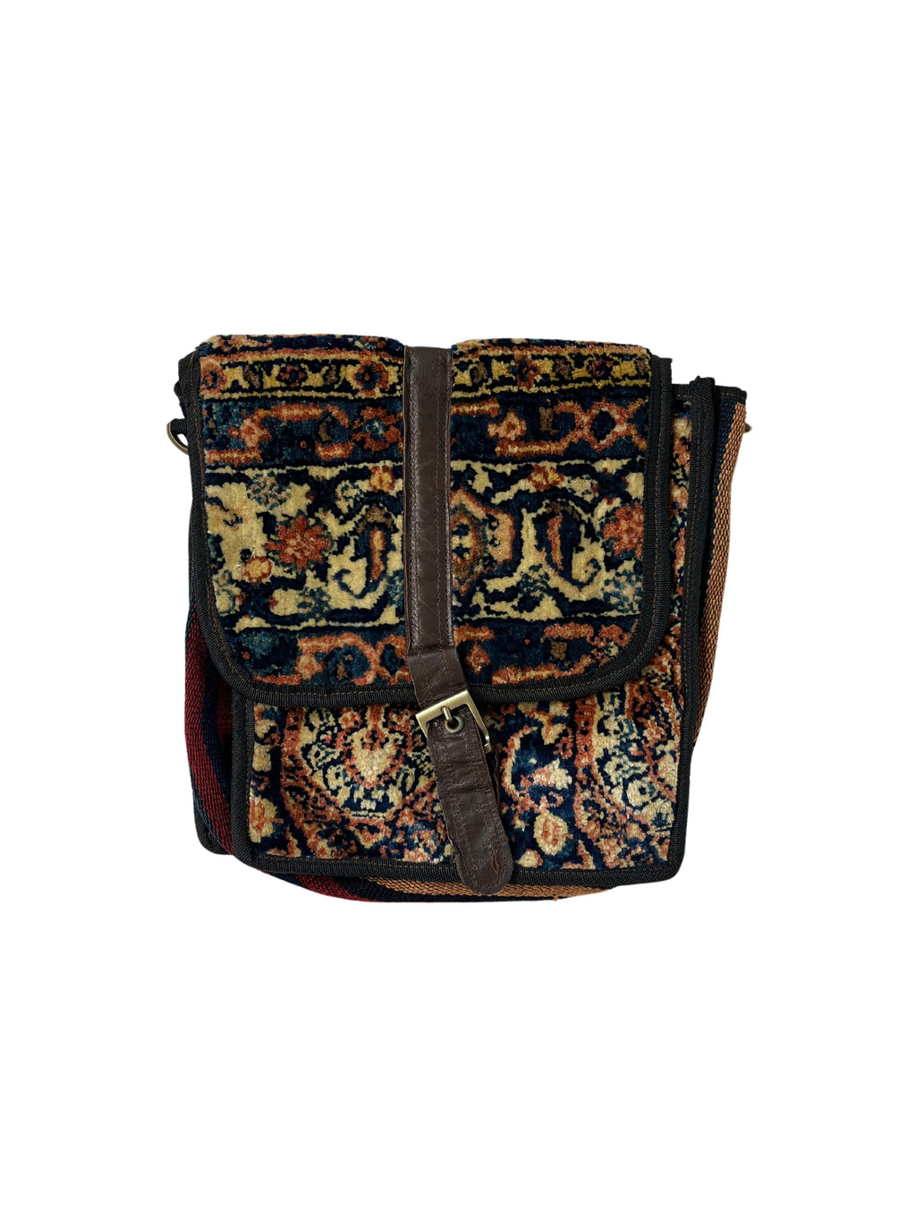 Kelim Tasche Nomad Naturtöne, handgewebtes Unikat – Ansicht 2