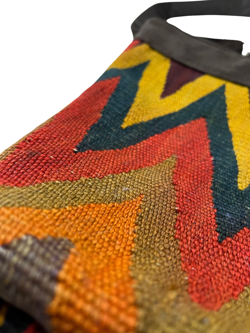 Kelim Umhängetasche Nomad Boho, handgewebtes Unikat – Ansicht 4