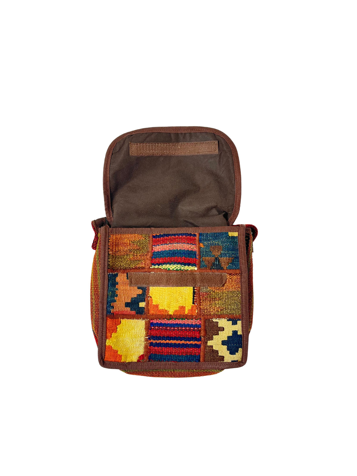 Kelim Umhängetasche Nomad Multicolor, handgewebtes Unikat – Ansicht 4