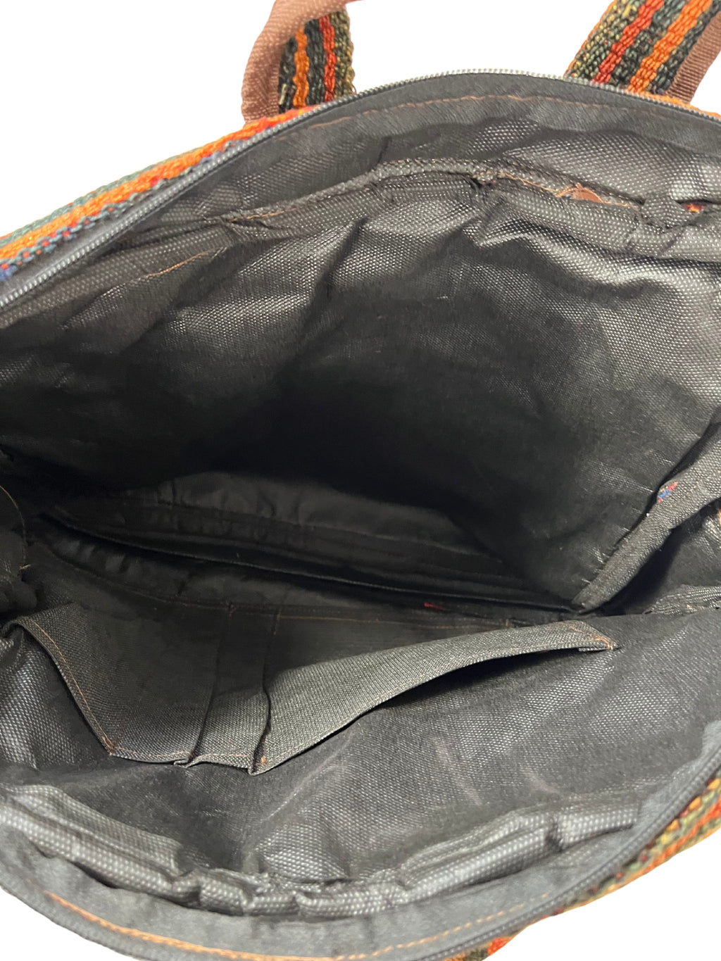 Kelim Tasche Nomad Beige Braun, handgewebtes Unikat – Ansicht 7